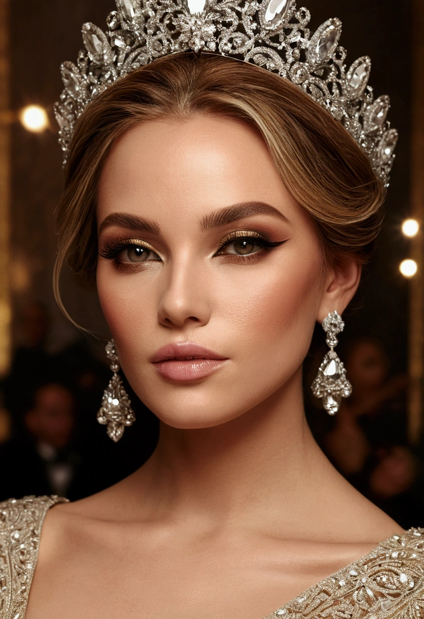 Makeup artists make up for celebritieasterpiece:1.2), best quality, masterpiece, highres, original, extremely detailed wallpaper, perfect lighting,(extremely detailed CG:1.2),