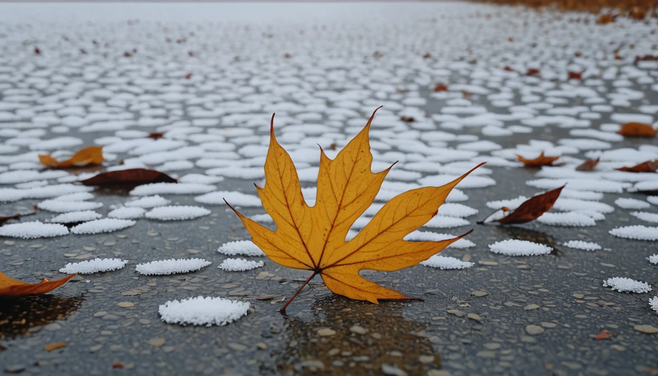 (Pearl Grey leaves),(square leaf), (half withered),(dry lake),magical round leaves leaves falling, snow is falling thinly,nature documentry footage, youtube video screenshot, today's featured photography 4k, autumn rain turkel, nature photography 4k, november, cinematic widescreen shot, leaves and magic, high quality screenshot, 2 0 2 1 cinematic 4 k framegrab, wide screenshot