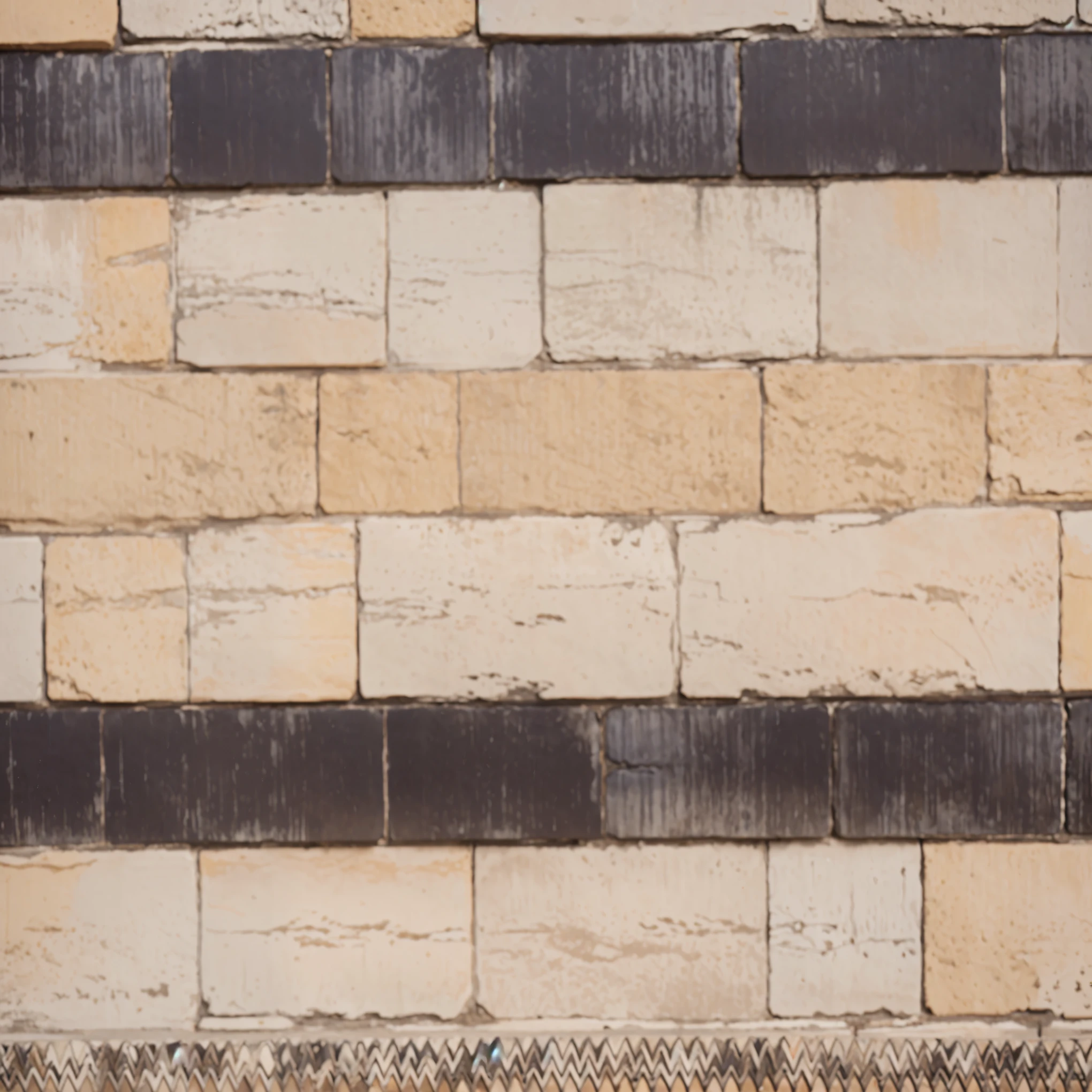 Striped brick stone texture, details