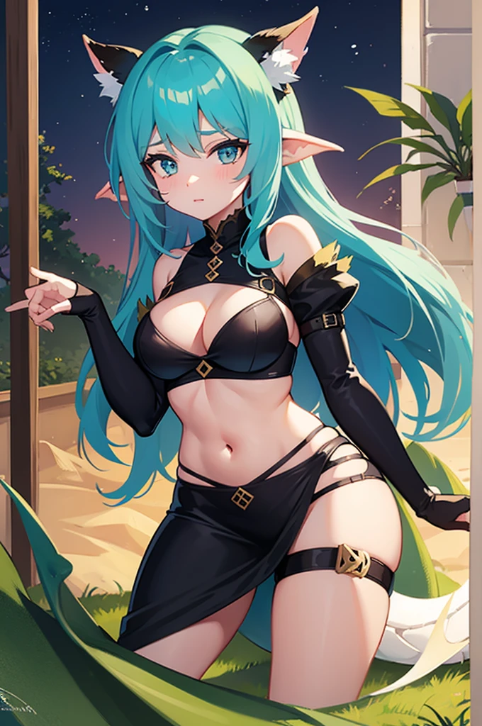 a sexy female dragon girl