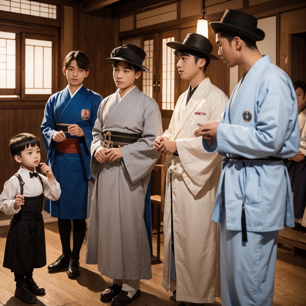male、Young people in the Taisho period