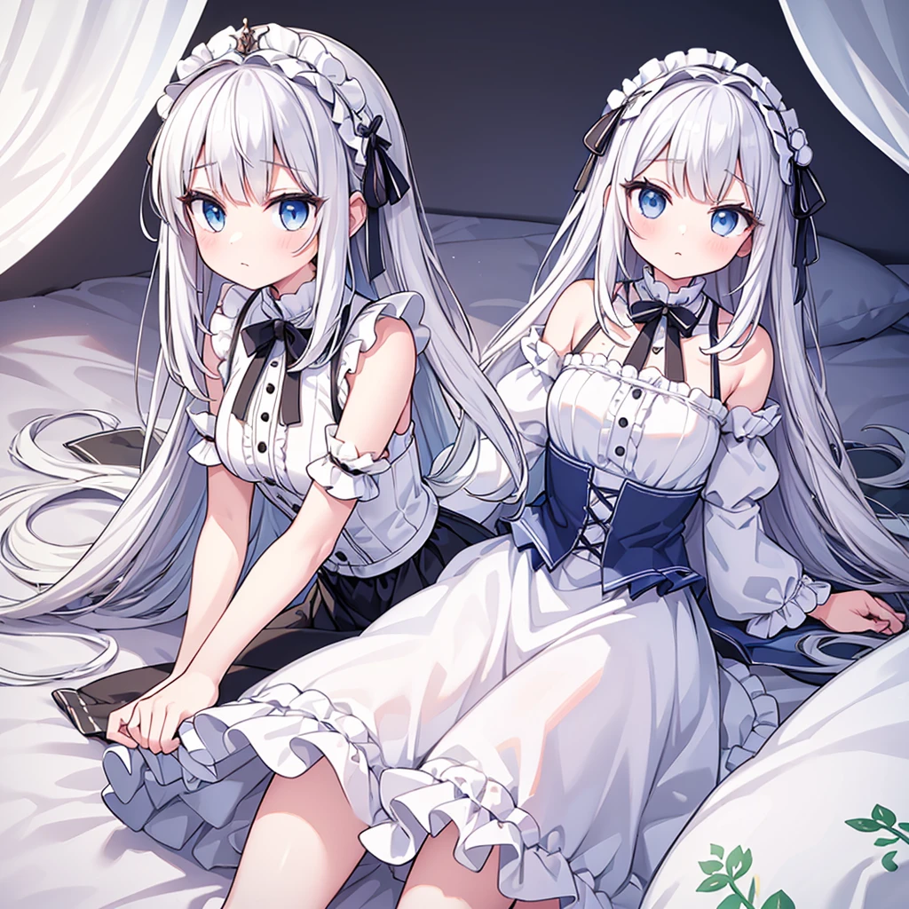 pantyless maid ass
