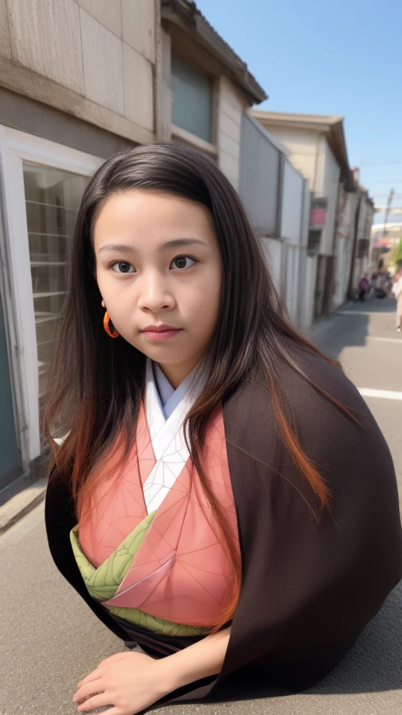 Cute Japanese female, (16 years old), (Very cute face: 1.3), White moist skin, Looking at the camera, Melancholy expression,
BREAK,
Idol,
BREAK,
(Wearing cute kimono: 1.3), (Highly revealing kimono), Very large earrings, Short length,
BREAK,
(Fighting pose: 1.3),
BREAK,
(Long hair), (Pink hair: 1.2), (Wavy hair), (Gradient hair: 1.3), (Red hair at the ends),
BREAK,
(Realistic: 1.3), Masterpiece, Perfect lighting, (Ultra-high resolution), (8K), (Highly detailed: 1.4), (From the front), (Full body: 1.3), (Symmetrical: 1.2),
BREAK,
(Japanese city streets: 1.2),
BREAK,
(Demon Slayer: 1.4),
BREAK,
(Hellfire: 1.2), Demon,