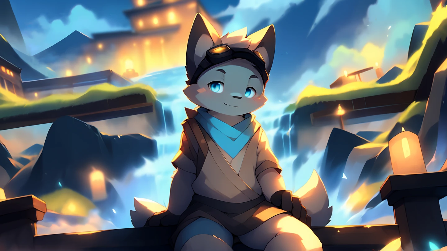 A considerate male human dog cub sits alone on a rocky cliff，Overlooking the sea at sunset. He has floppy brown and white fur，Wearing a simple brown monk's robe。. His paws clenched together in front，Gaze at the stunning view of the sunset over the sea. The sound of waves crashing on the rocks below can be heard. He has a peace, When the warm light of the setting sun highlights his facial features，A pensive look on his face. 
break
anthropology,Furry,feral,(Digital media \(artwork of a\):1.2),(hi，It's nothing,absurd res:1.2),Perfect anatomy,Anatomically correct,Detailed,Detailed face,Detailed eyes,(Realistic fur,Detailed fur:1.25),Detailed background,amazing background.
Break
(author：Puinki \(artist\):1.2),(author：Unreal Land,author：Sumi Kuroi,author：Milk Tiger 1145,author：Morkey,author：Emolga 1,Through the egg capsule:1.2),(author：Xia Huaiting:0.8),(by Pino Daeni:0.8),(by Hioshiru:0.8),(by Chunie:0.8).