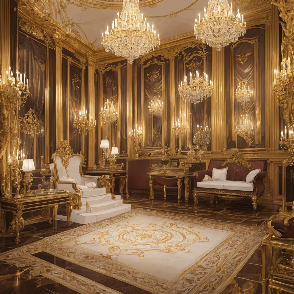 a luxurious aristocratic fashion salon, intricate elegant gowns, opulent interior, antique furniture, ornate decor, high ceilings, chandeliers, soft lighting, dramatic poses, porcelain skin, piercing eyes, delicate features, flowing hair, (best quality,4k,8k,highres,masterpiece:1.2),ultra-detailed,(realistic,photorealistic,photo-realistic:1.37),fantasy,opulent,ornate,dramatic,ethereal