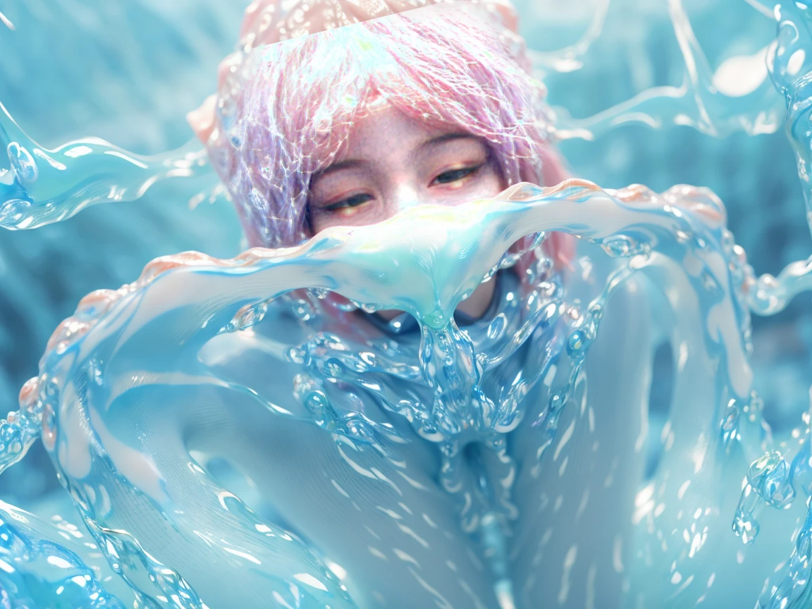 (2girls, Japanese girls),yuri, 2girls, (kiss), (female masturbation:1.5), closed eyes, linked collar, skindantation, shy, red cheek, in cave, Realistic:1.2),shenzi,long hair,(pink hair:1.2),purple eyes,(very long hair:1.4),separated sleeves,jewelry,wide_sleeves,(hair_ornament:1.4),,( nsfw, breasts out, puffy nipples),(2 pussy), ((cum)), ((cum in pussy)), , one mole under eye, glowing eyes, piercing eyes,(hiqcgbody:0.3), (hiqcgface:0.3), epic, (royal palace), royal, ((rich, prestige)),pussy, pussy juice(There is white viscous liquid flowing out of the vulva:2.3),(sexual behaviour :1.5 ,(masterpiece, realistic, photo-realistic:1.2), finely detail, ultra high res, perfect anatomy, best quality, 8K, soft focus,((masterpiece, best quality)),utifully detailed face,ultra realistic 8k cg, charming, seductive, erotic, alluring, enchanting, deity, jewelry