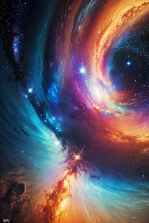 Highest quality、Ultra high definition、masterpiece、惑starの上に立つ、universe、star、Abstract