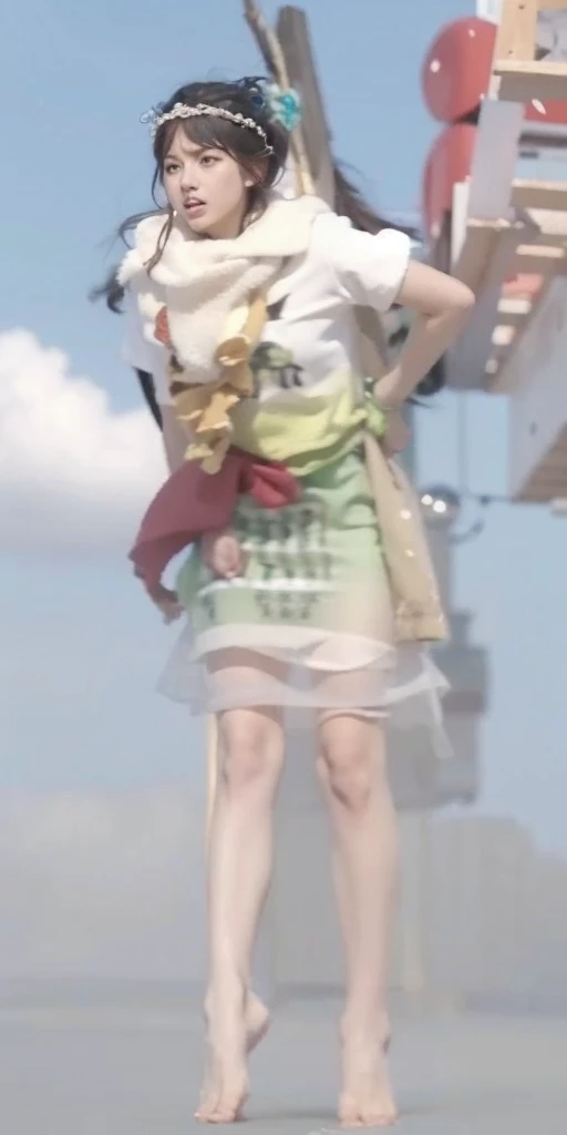 angry,Beauty,Barefoot