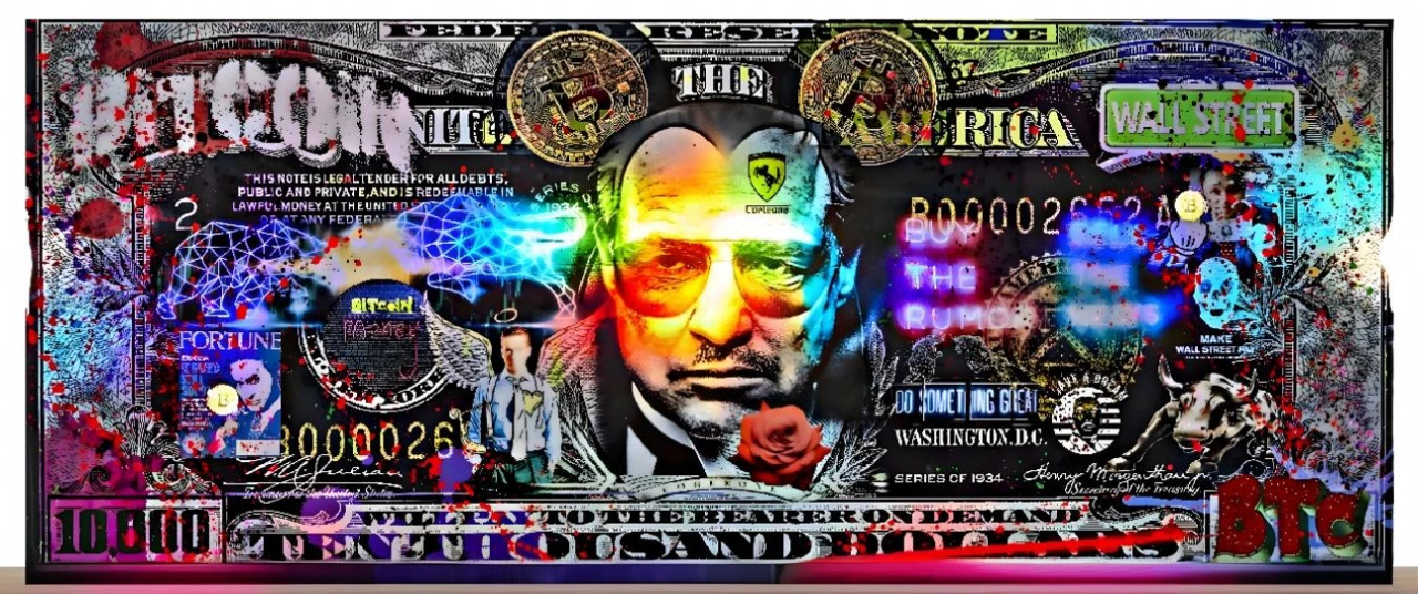 In the style of the picture colorful