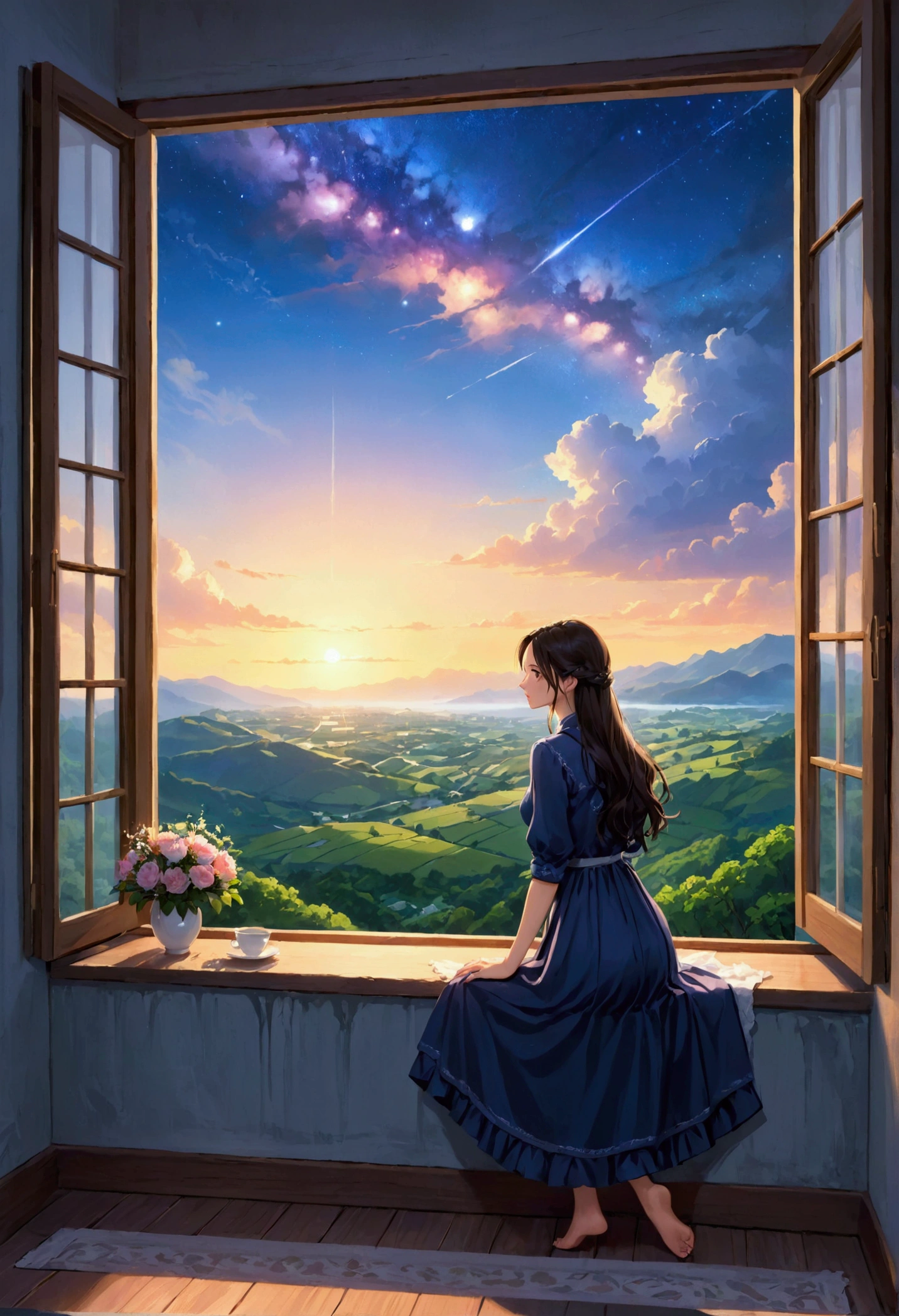 The Evening I Fell in Love
For unrequited love
by the window