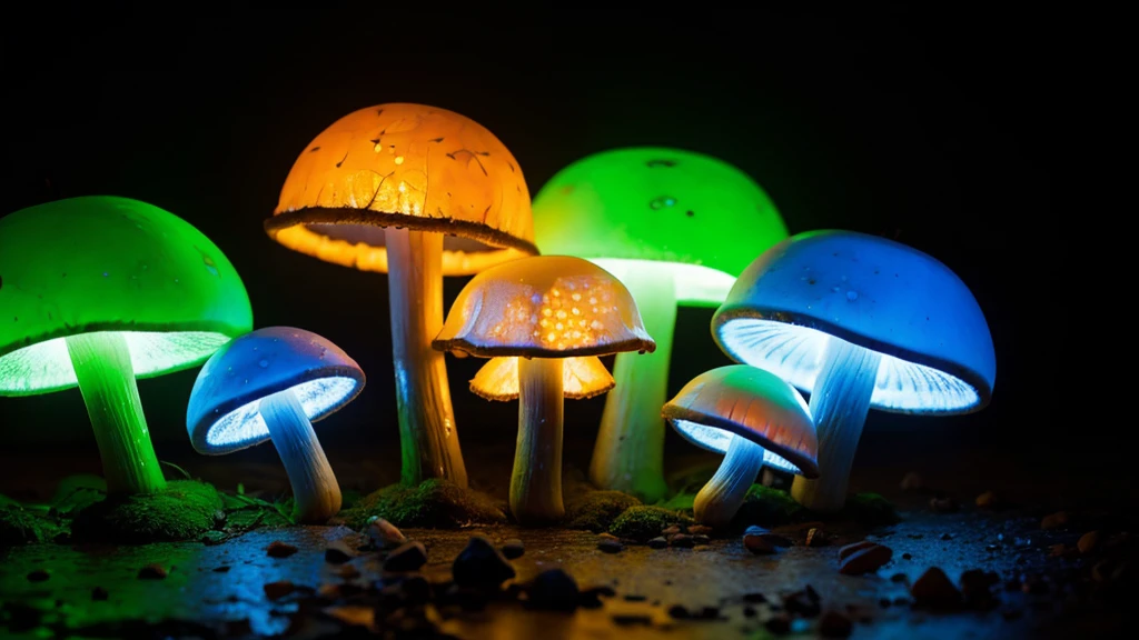 Bioluminescent Mushroom
