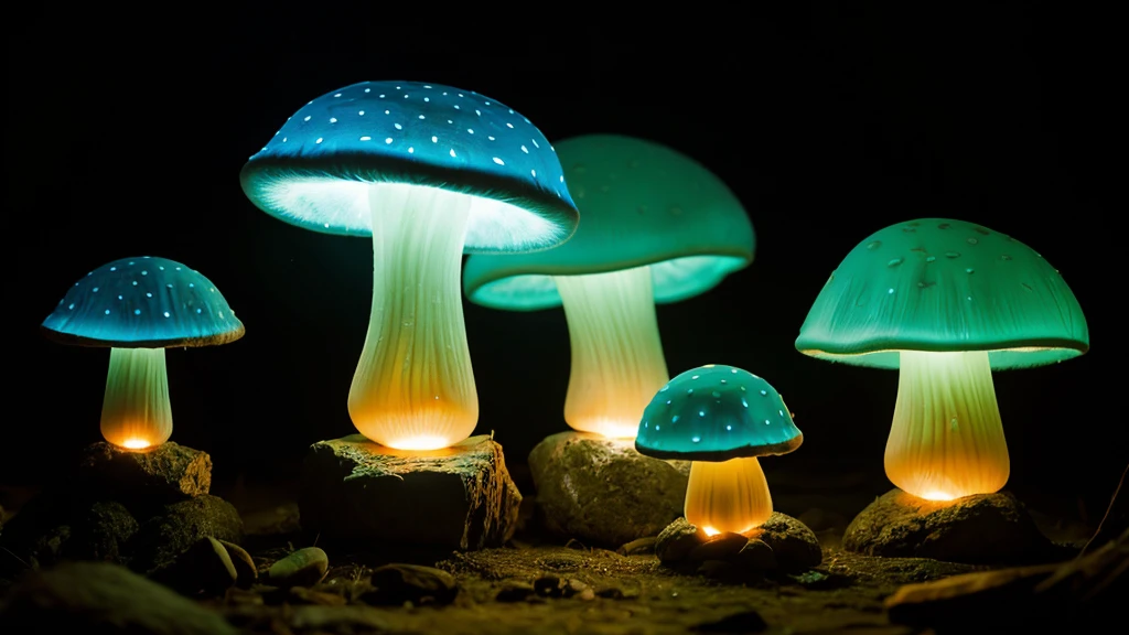 Bioluminescent Mushroom