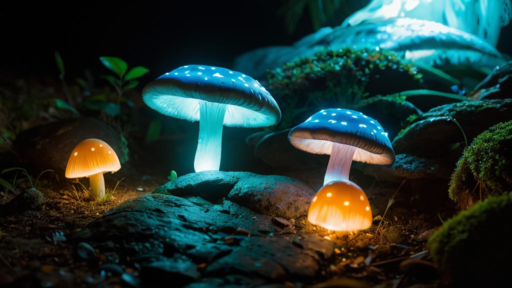 Bioluminescent Mushroom
