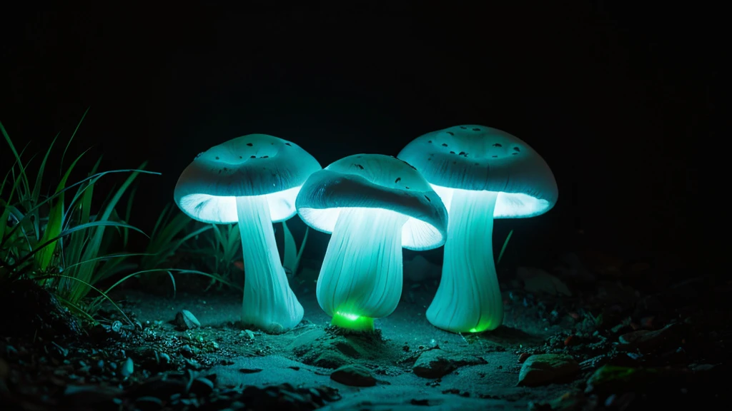 Bioluminescent Mushroom