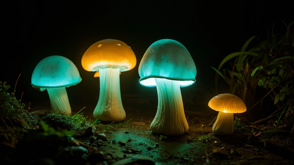 Bioluminescent Mushroom