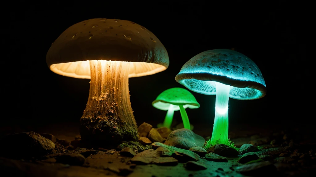 Bioluminescent Mushroom