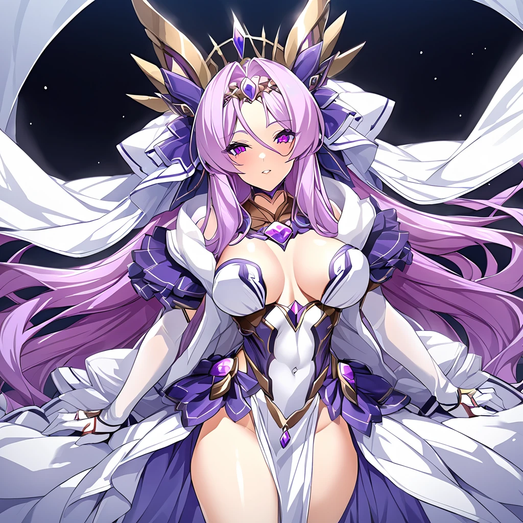 ((Highest quality)), ((masterpiece)), (detailed), (Perfect Face)、Women are divine in both mind and body, like the Greek goddess Hera.々The wife of Zeus, the king of the gods, the goddess Hera Extella、The woman is the queen of the one and only god Zeus, the goddess Heraexia. She has medium-long hair, an engagement ring, gorgeous accessories, and is an elegant goddess, the graceful and beautiful queen of the gods Heraexia.