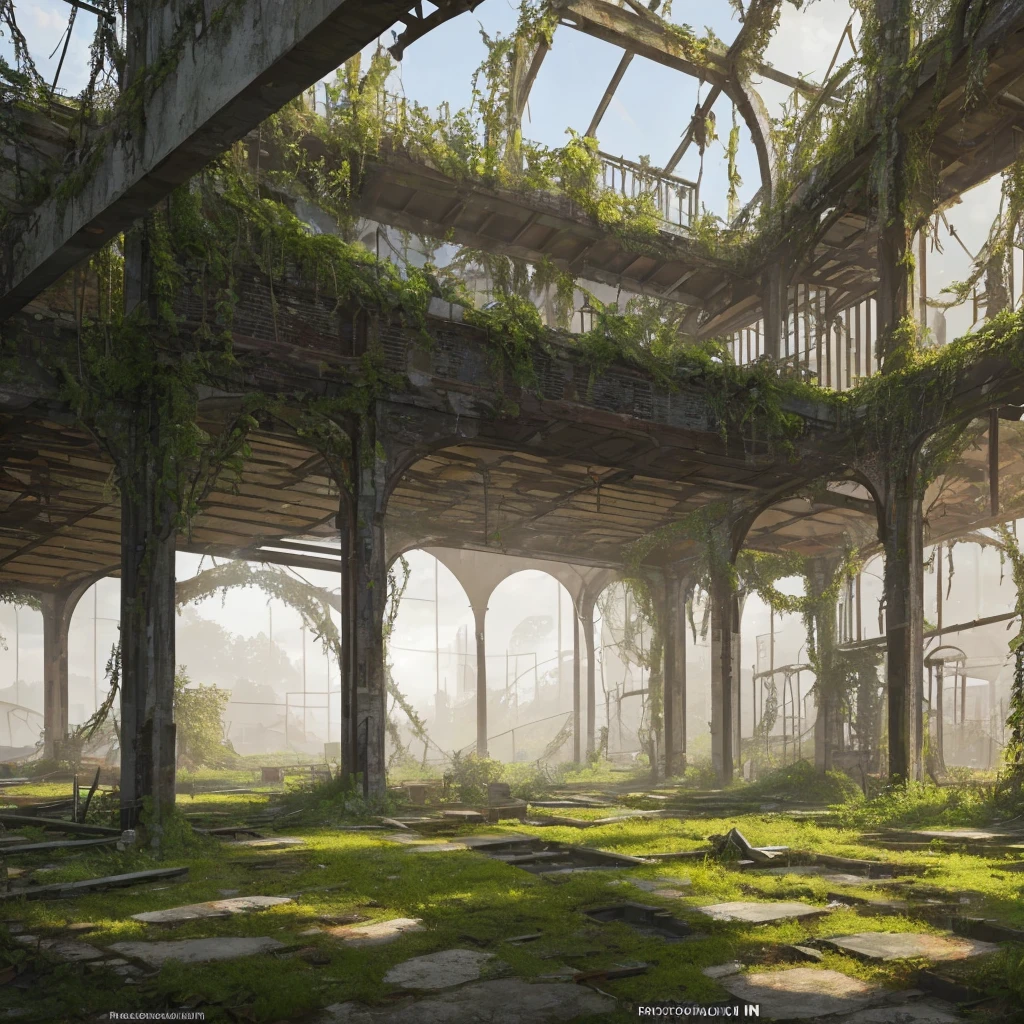 a dilapidated windmill in need of repair, gears and machinery visible, sunlight streaming through broken windows, overgrown vines and moss, detailed weathered wood textures, abandoned and forgotten, (best quality,4k,8k,highres,masterpiece:1.2),ultra-detailed,(realistic,photorealistic,photo-realistic:1.37),intricate gears and mechanisms,decaying wooden structure,natural lighting,overgrown vegetation,industrial,abandoned,moody,cinematic