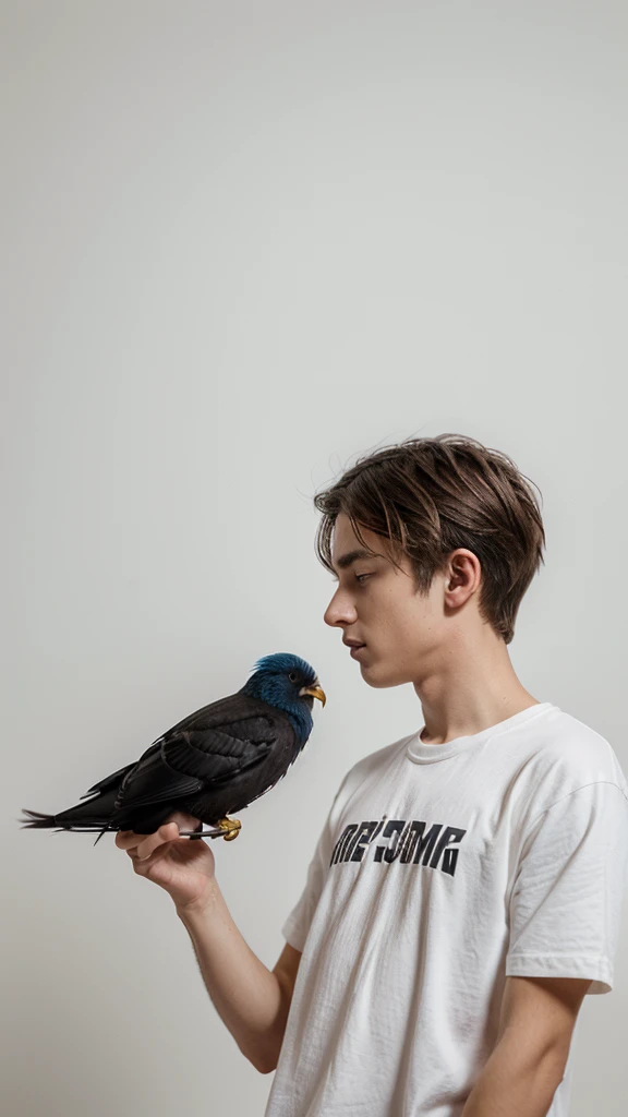 A minimal, modern, simple, cinematic logo design for the brand “Penamemoria". Create a modern, minimalistic, high-quality, logo of a dreamy. fantastic, poetic, masterpiece feather with the memory of a boy playing guitar