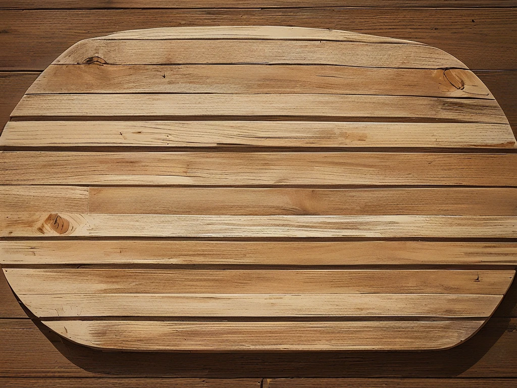 A wooden board