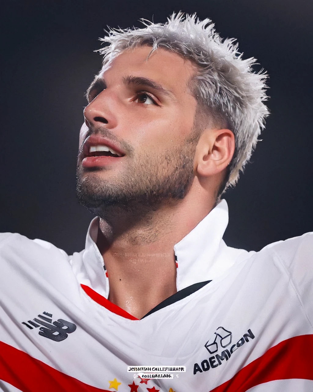 Jonathan Calleri from São Paulo Futebol Clube, ultra realisitic, 8k