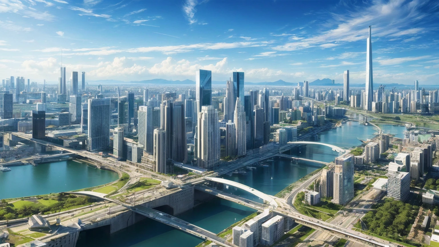 (Best quality,4K,8K,A high resolution,Masterpiece:1.2),Ultra-detailed,(Realistic,Photorealistic,photo-realistic:1.37),Futuristic floating city,Futuristic technology,Huge urban high-tech tablet platform,Airship,Floating in the sky,Futuristic city,Small airships around,High-tech hemispherical platform,Colorful lights,Advanced architecture,modernn architecture,skyscrapper,Access the cloud,Scenic beauty,view over city,Impressive design,Blend seamlessly with nature,energetic and vibrant atmosphere,Futuristic transportation system,Parking is suspended,Transparent path,Lush greenery,Sky gardens,cascading waterfalls,Magnificent skyline,reflections on the water,Sparkling river,Architectural innovation,futuristic skyscrapers,Transparent dome,The shape of the building is unusual,Elevated walkway,Impressive skyline,Glowing lights,Futuristic technology,Minimalist design,Scenic spots,Panoramic view,Cloud Piercing Tower,Vibrant colors,epic sunrise,epic sunset,Dazzling light display,magical ambiance,The future city,Urban Utopia,LuxuryLifestyle,Innovative energy,sustainable development,Smart city technology,Advanced infrastructure,Tranquil atmosphere,Nature and technology live in harmony,Awesome cityscape,Unprecedented urban planning,Architecture connects seamlessly with nature,High-tech metropolis,A cutting-edge engineering marvel,The future of urban living,Visionary architectural concept,Energy-efficient buildings,Harmony with the environment,A city floating above the clouds,Utopian dreams become reality,The possibilities are endless,State-of-the-art transportation network,Green energy integration,Innovative materials,Impressive holographic display,Advanced communication system,Breathtaking aerial view,Quiet and peaceful environment,Modernist aesthetics,Ethereal beauty