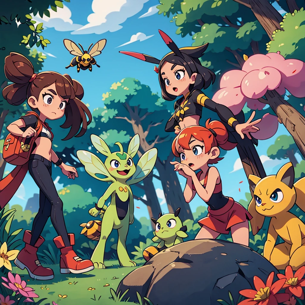 A poison element bee like pokemons