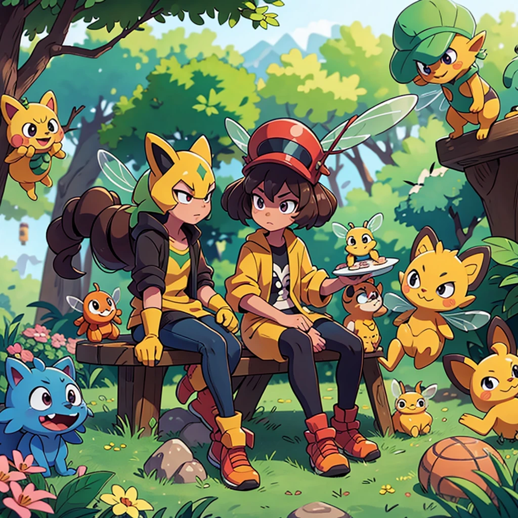 A poison element bee like pokemons