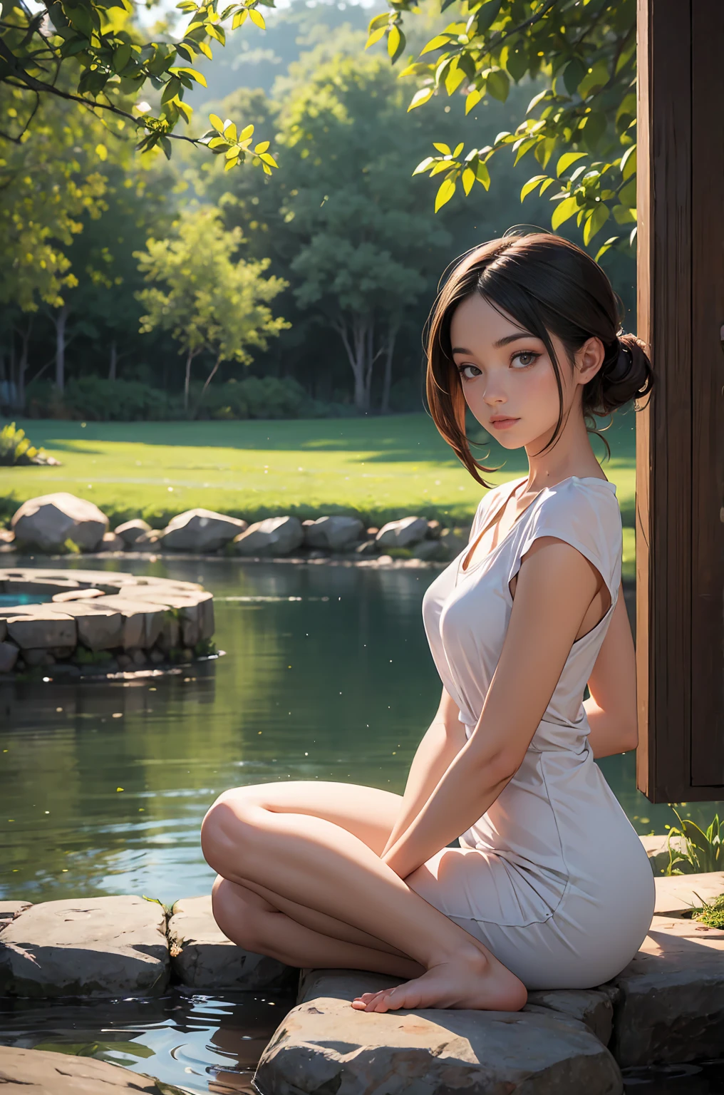 A gorgeous lady