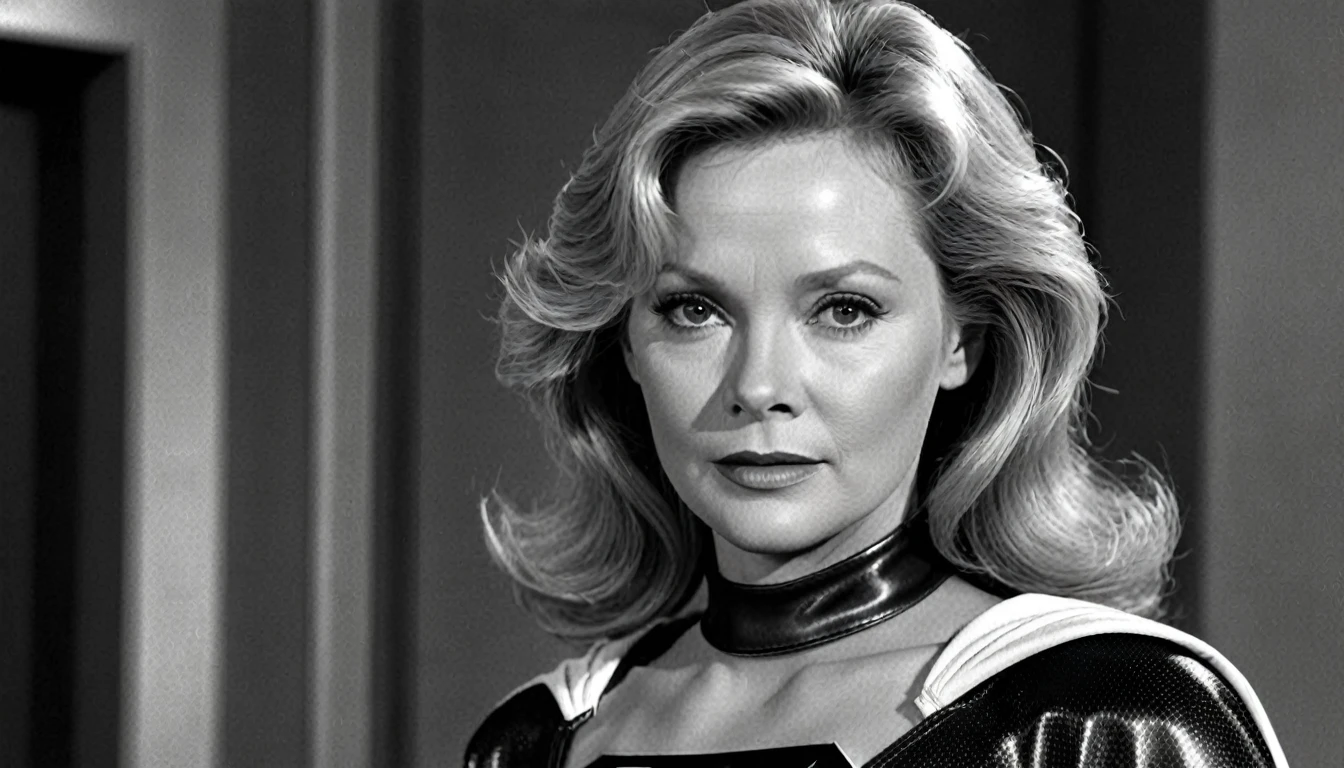 Supergirl1984s (((black/white clothes))) real strong Jean Smart in the That '90s Show 2024((60 ys old)_; HD. Photograph, ((realism)), extremely high quality RAW photograph, ultra detailed photograph, sharp focus, high resolution, (detailed skin:1,3),high quality, film grain, Fujifilm XT3,Highly Detailed, movie, (Cinematic Photo:1.3) of (Realistic:1.3)