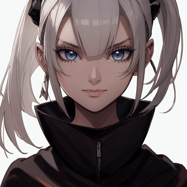 masterpiece), best quality, high resolution 1girl bob cut medium hair standing alone cowl headband profile image looking at viewer beautiful eyes beautiful face extremely detailed