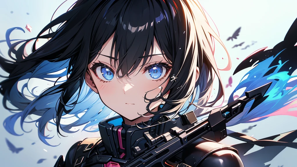Battle in the Skies, Secret Weapon Girl,black hair