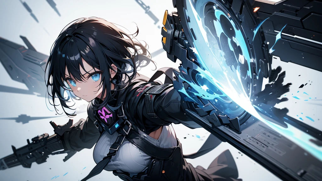 Battle in the Skies, Secret Weapon Girl,black hair