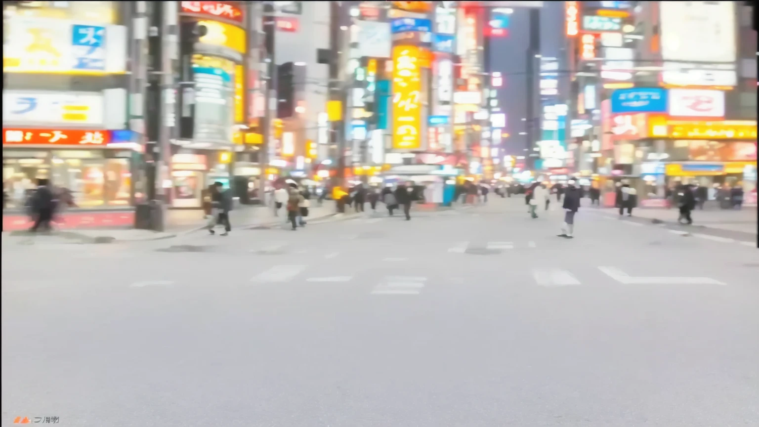 there is a man that is standing on a sidewalk with a cell phone, tokyo street background, japanese downtown, tokyo street cityscape, blurred background, tokyo akihabara street cityscape, background blurred, tokyo street, people out of focus, busy streets filled with people, shibuya street, shibuya, tokyo futuristic and clean, shibuya shibuya, tokyo background, tokyo anime scene, realistic