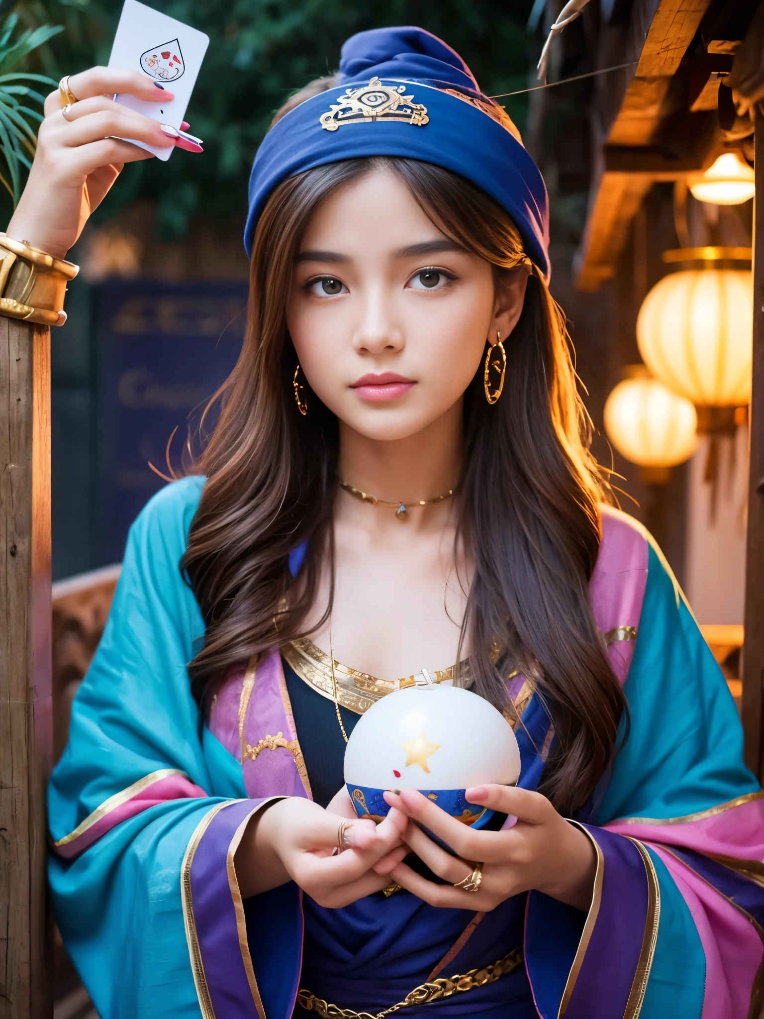 fortune teller Cool girl