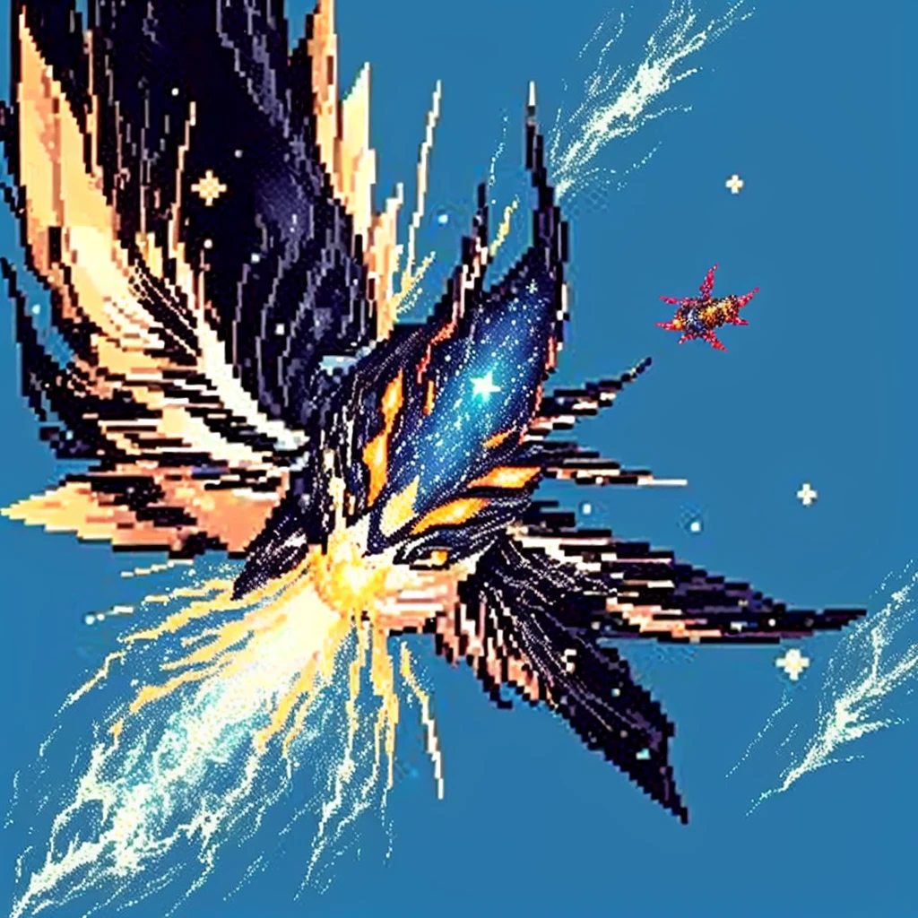 aRaffe with a space suit Riding a 鯨 in space, space magical 鯨, space 鯨, galaxy 鯨, glimmeRing 鯨, flying 鯨, sky 鯨s, cyboRg 鯨, flying acRoss the univeRse, flying 鯨s, undeR a sea of staRs, 鯨, subReddit / R / 鯨, “pixel aRt, high quality pixel aRt, detailed pixel aRtwoRk
