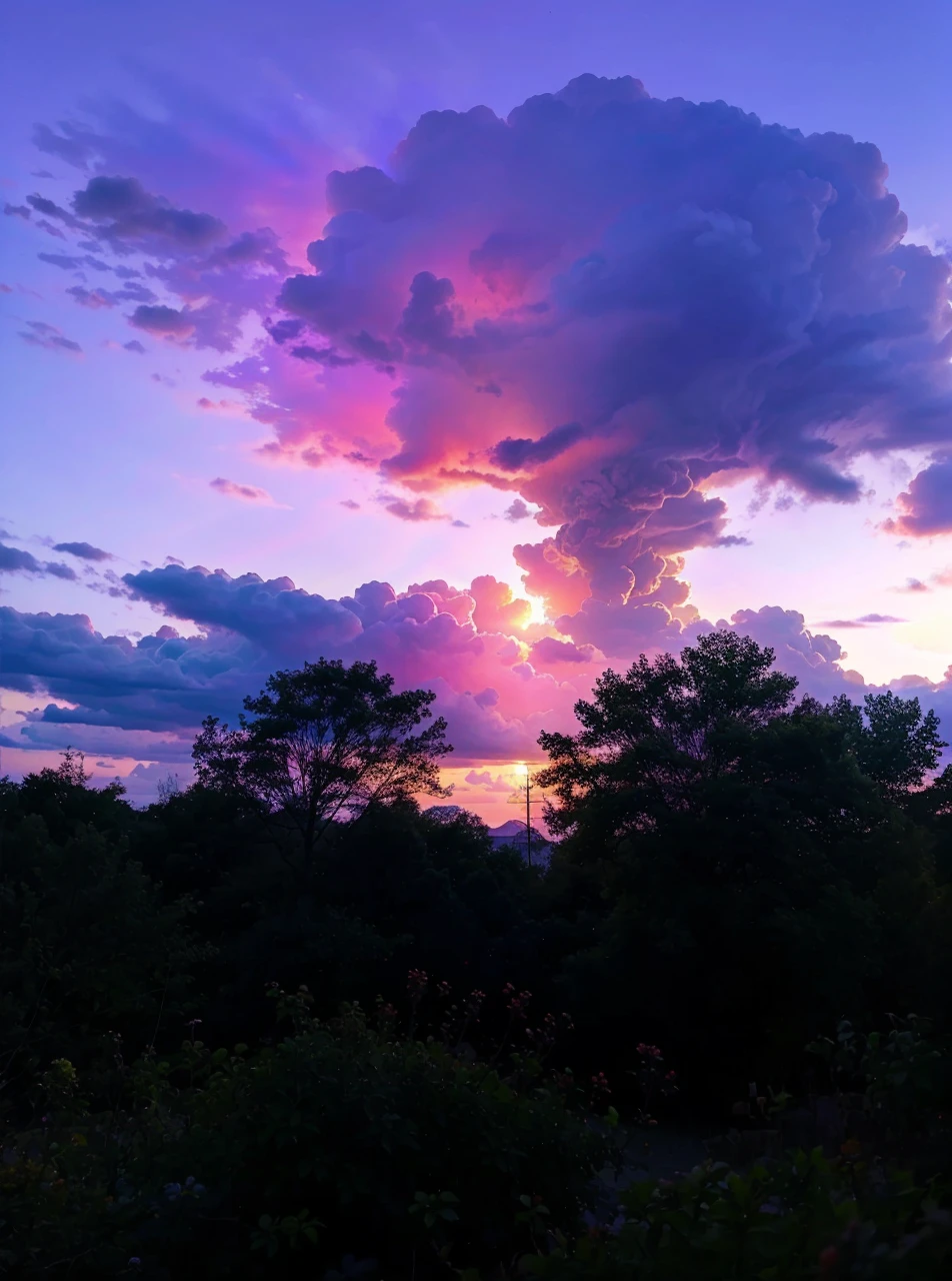 Make the atmosphere more beautiful than you can imagine. The colors are more beautiful.