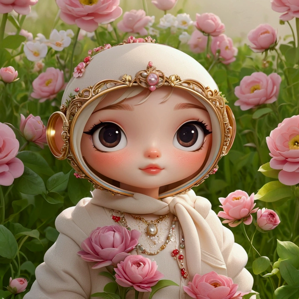 Frame your face with a cute round frame