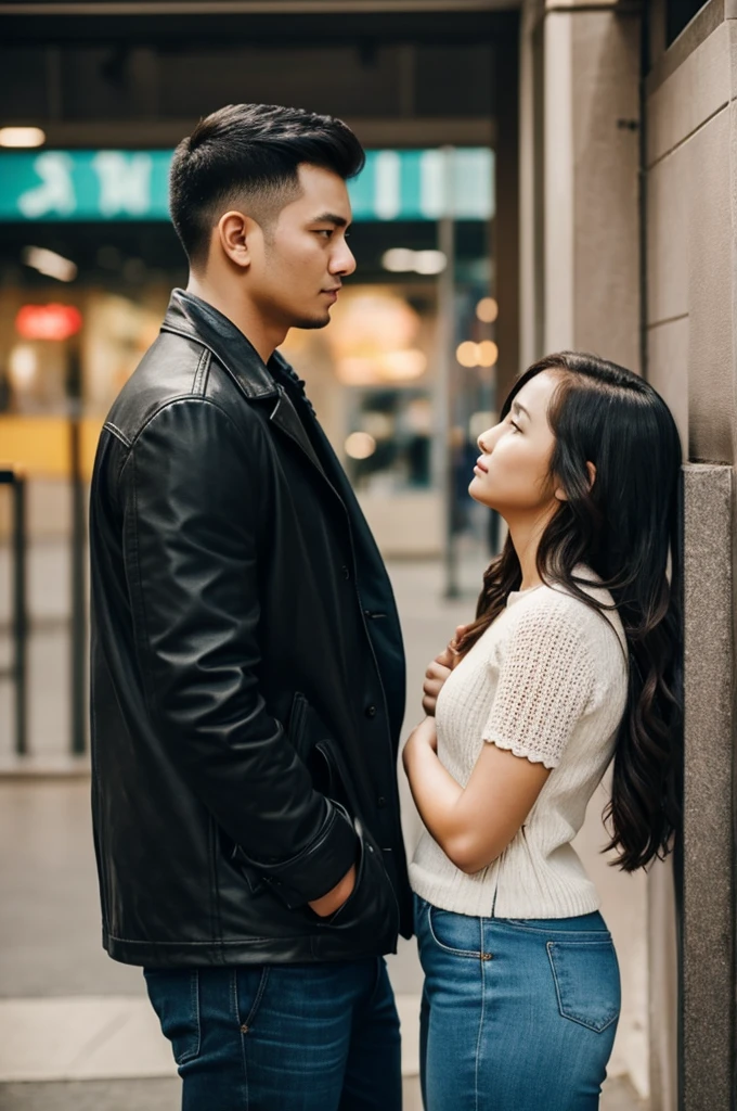 Two lovers longingly wait for each other, but they never meet.