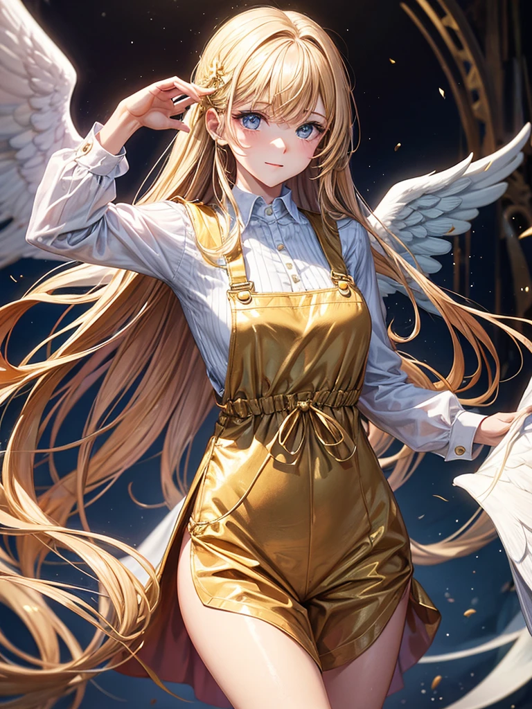Dressed properly Dignified Angel Overall gold