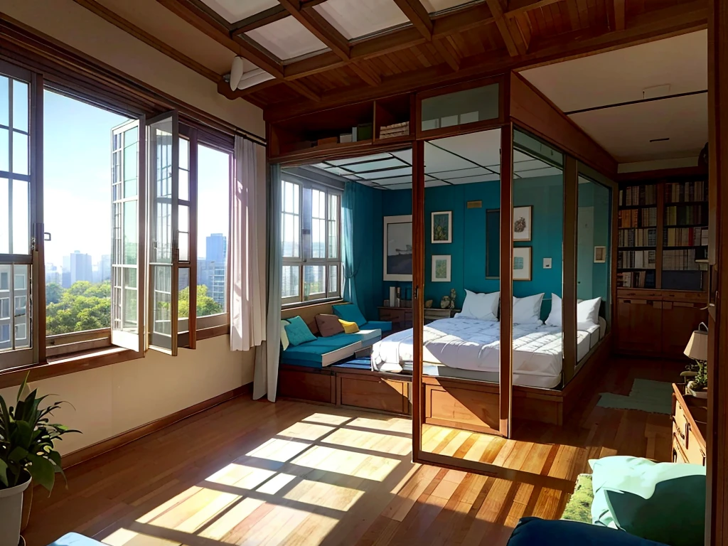 8K picture quality,Best quality,masterpiece,HD,Super rich detail,detailed,Comfortable bedroom,Large Windows,Floor-to-ceiling windows,big bed,There are pillows on the bed,Quilt,Essas roupas,notebook,There is a cabinet next to it,There are bookcases,There is a table,There are chairs,There are flowers,There is a wardrobe,There was a sofa,There are carpets,There are many books,Overall very comfortable,extremely clean,very useful,Large Windows,The scenery outside the window,There are various other flowers,and vegetable garden,There are a variety of vegetables inside,超HD真实感,Live photos,The overall color is mainly blue-green,强烈的现实主义8KHD,9:16 vertical pictures,vertical picture,Glass House,Glass House,超大Floor-to-ceiling windows,There is a pink bed in the room,curtain,TV set,bookshelf。The wall is glass window, 房间里最重要的是有big bed,8K picture quality,Best quality,masterpiece,HD,Super rich detail,detailed,Comfortable bedroom,Large Windows,Floor-to-ceiling windows,big bed,There are pillows on the bed,Quilt,Essas roupas,notebook,There is a cabinet next to it,There are bookcases,There is a table,There are chairs,There are flowers,There is a wardrobe,有一个big bed,There are carpets,There are many books,Overall very comfortable,extremely clean,very useful,Large Windows,The scenery outside the window,There is a villa garden outside the window,City skyscrapers
