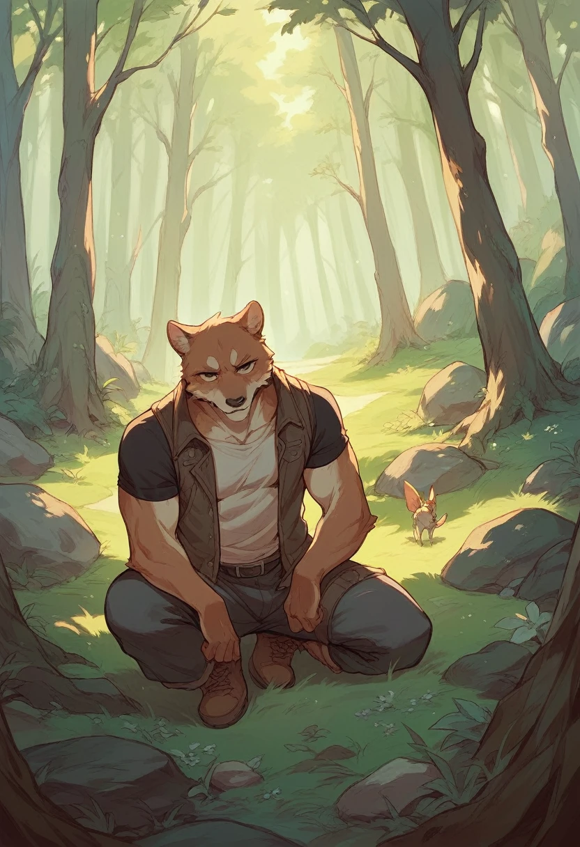Gufa in the forest