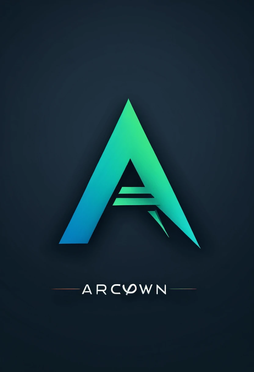 Letter a logo concept design with many different stye