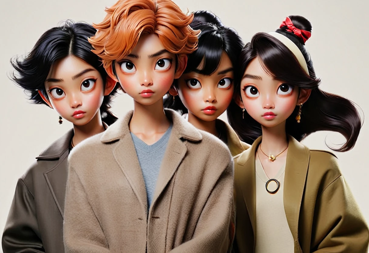 3People have、I don't have it、fear、enviable、want、envy