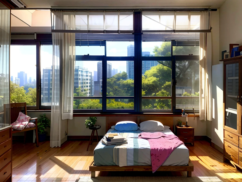 8K picture quality,Best quality,masterpiece,HD,Super rich detail,detailed,Comfortable bedroom,Large Windows,Sunlight,Floor-to-ceiling windows,big bed,There are pillows on the bed,Quilt,Essas roupas,notebook,There is a cabinet next to it,,There is a table,There are chairs,There are flowers,There is a wardrobe,There was a sofa,There are carpets,,Overall very comfortable,extremely clean,very useful,Large Windows,The scenery outside the window,There are various other flowers,and vegetable garden,There are a variety of vegetables inside,超HD真实感,Live photos,Strong realism,Glass House,Glass House,超大Floor-to-ceiling windows,There is a pink bed in the room,curtain,TV set。The wall is glass window, 房间里最重要的是有big bed,8K picture quality,Best quality,masterpiece,HD,Super rich detail,detailed,Comfortable bedroom,Large Windows,Floor-to-ceiling windows,big bed,There are pillows on the bed,Quilt,Essas roupas,notebook,There is a cabinet next to it,,There is a table,There are chairs,There are flowers,There is a wardrobe,有一个big bed,There are carpets,,Overall very comfortable,extremely clean,very useful,Large Windows,The scenery outside the window,There is a villa garden outside the window,City high-rise buildings street