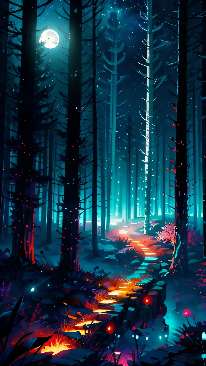 A wide landscape photo, (viewed from below, the sky is above, and the open field is below), an anime girl sitting on colorful flowers field looking up, (full moon: 1.2), (meteor: 0.9), (nebula: 1.3), distant mountains , shooting stars, Trees BREAK Crafting Art, (Warm Light: 1.2), (Firefly: 1.2), Lights, Lots of Purple and Orange, Intricate Details, colorful palette,Volumetric Lighting BREAK (Masterpiece: 1.2), (Best Quality), 4k, Ultra Detailed, (Dynamic Composition: 1.4), Rich in Detail and Color, (Rainbow Color: 1.2), (Glow, Atmospheric Lighting), Dreamy, Magical, (Solo: 1.2),
