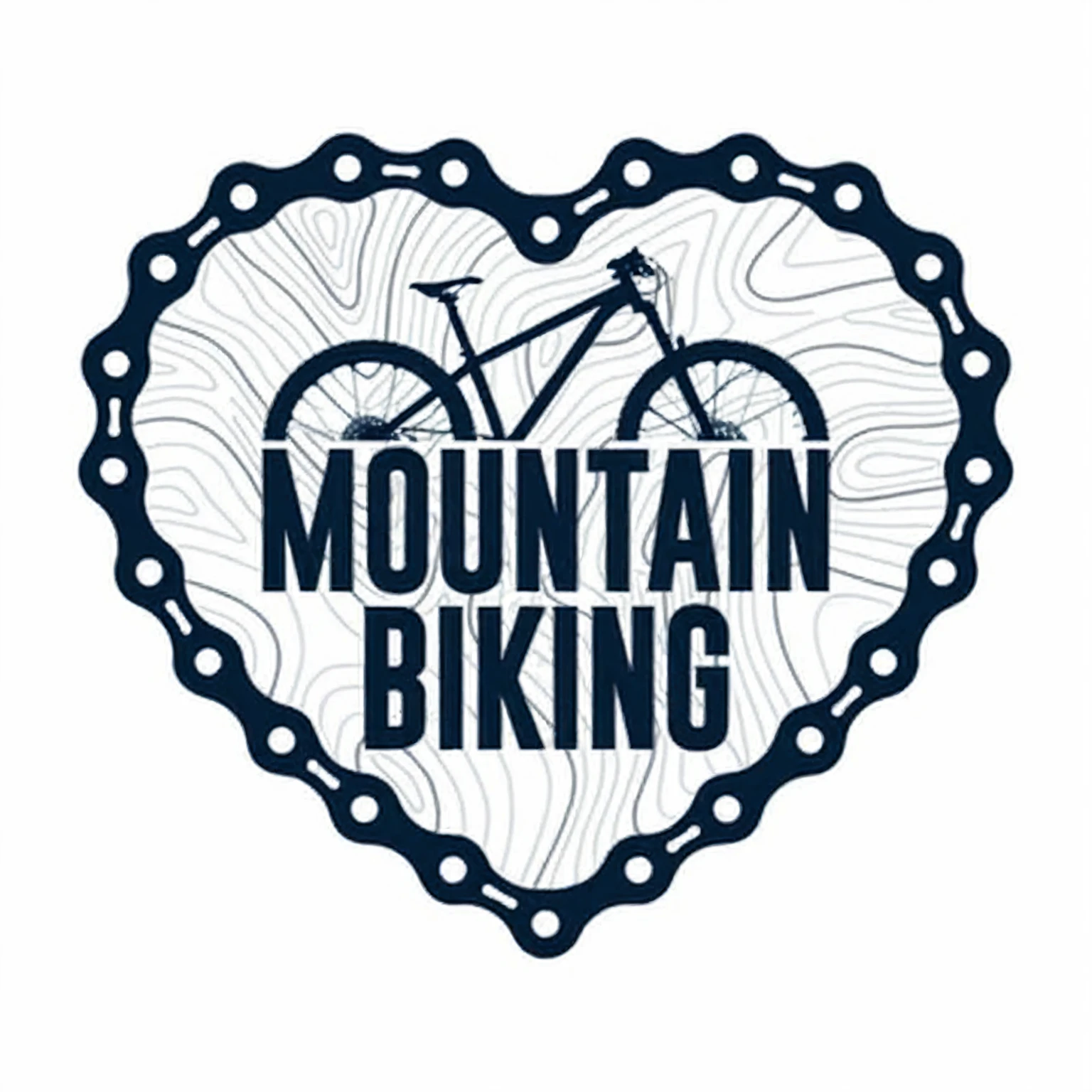 mountain biking logo with bike in heart shape, mountain label, moutain, mountain bike helmet, riding, cycling!!, mount, 🚿🗝📝, instagram picture, bike in background, bike, mm, motorcyclist, mountain, mmmmm, with mountains as background, por Meredith Dillman, de madeira, bonitas, immaculately detailed, profile image, por Joe Bowler