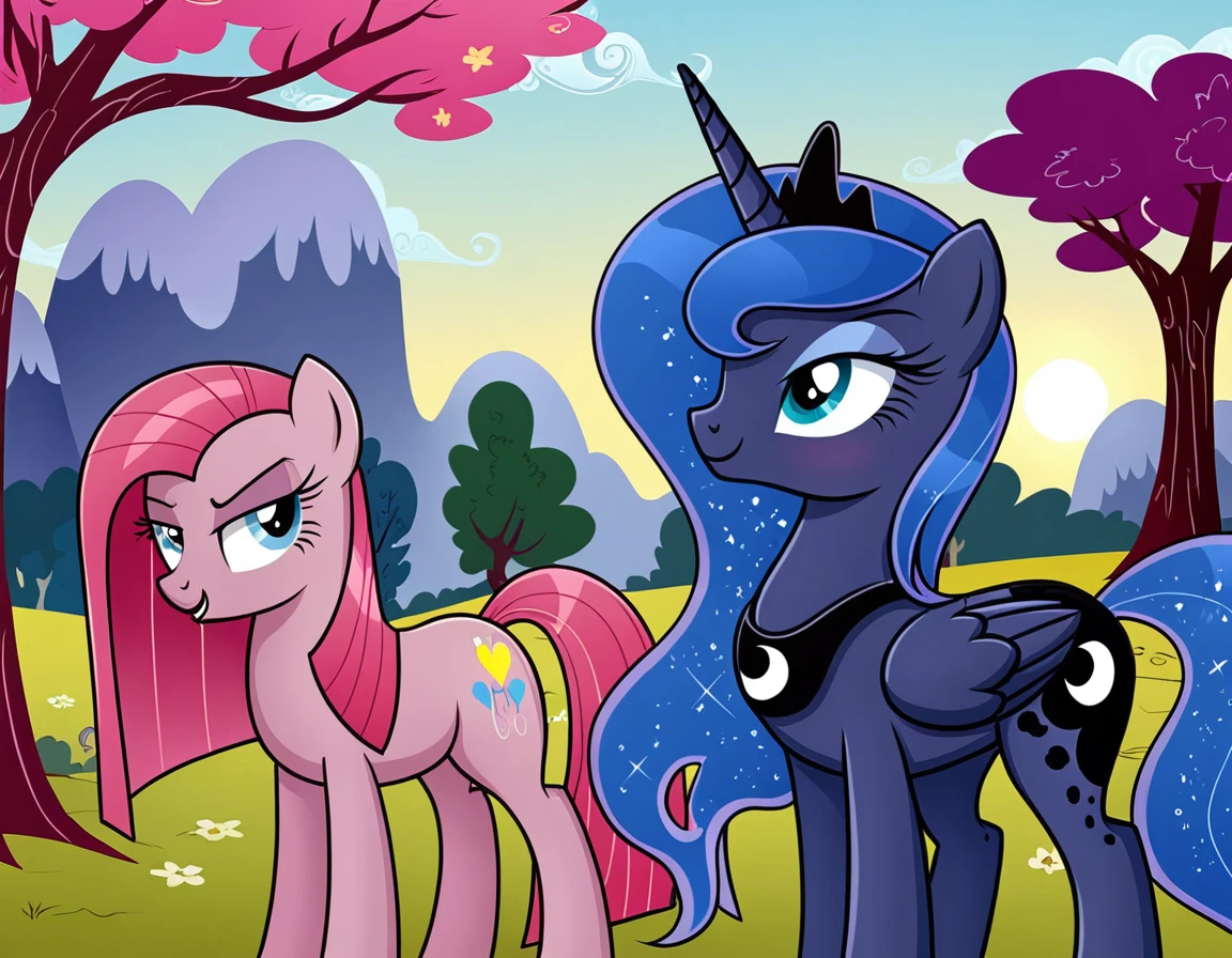 mlp pony luna in pinkamena