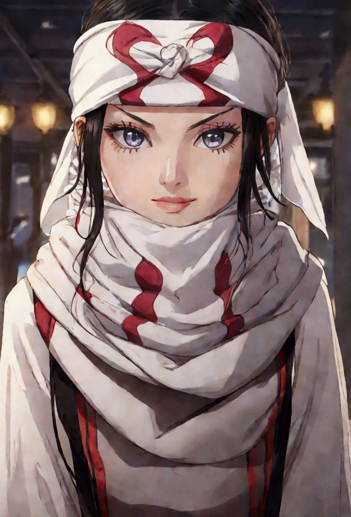 1girl tongue out of mouth beautiful girl standing tongue out cowl bandana on forehead licking lips