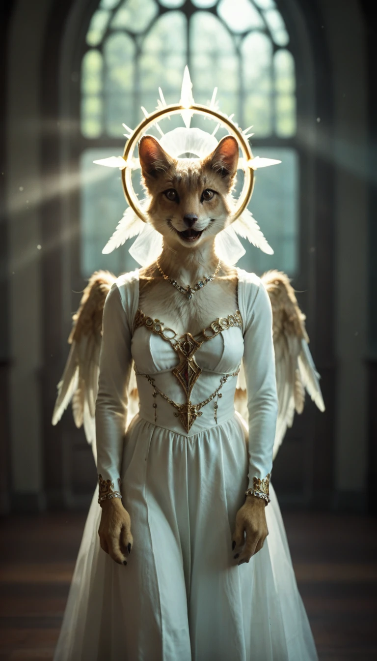 (zPDXL2), score_9, score_8_up, score_7_up, source_anime, 2d, FURRY,
A beautiful angelic girl with an open smile, wearing a white dress with jewelry, feathered wings, and a halo, in a cowboy shot with light rays, (best quality,4k,8k,highres,masterpiece:1.2),ultra-detailed,(realistic,photorealistic,photo-realistic:1.37),portraits,anime coloring,vivid colors,studio lighting AissistXLv2, unaestheticXL_bp5, SimplePositiveXLv2, zPDXL2 PonyXLV6_Scores
AissistXLv2, unaestheticXL_bp5, SimplePositiveXLv2, zPDXL2 PonyXLV6_Scores